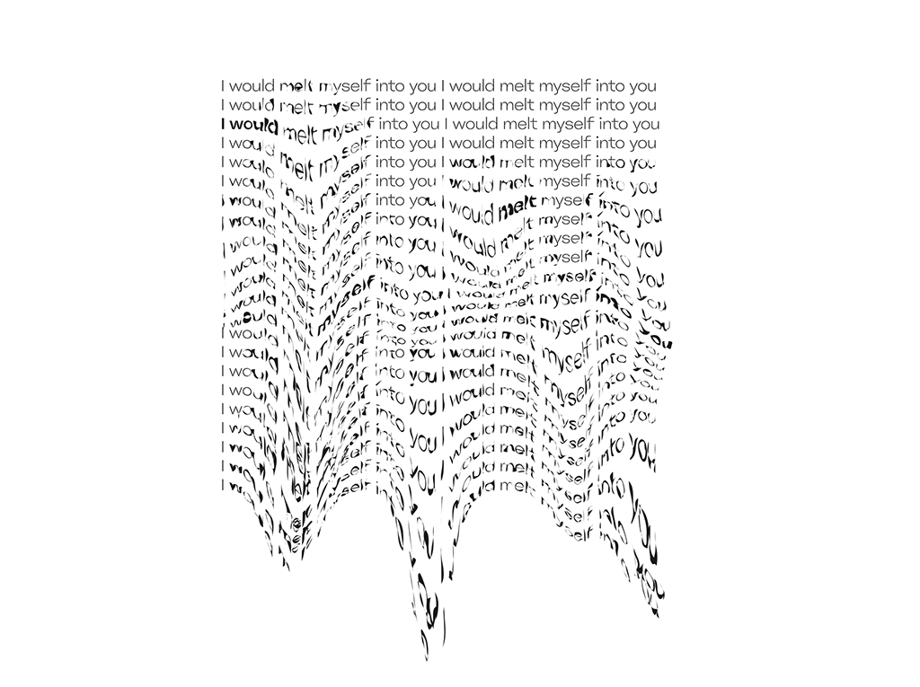 A composition crafted from intervened sentences.